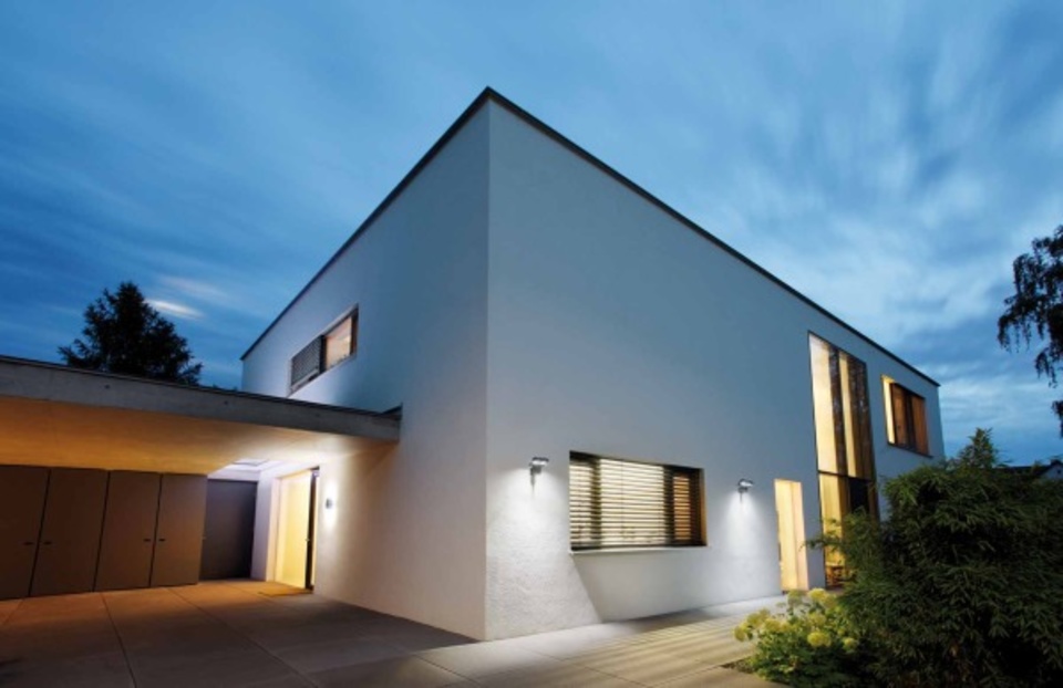 Aussenbeleuchtung bei AGM-Elektrotechnik in Mühlhausen, Mittelfr (Mühlhausen)