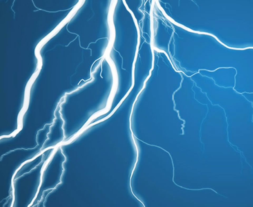 Blitz bei AGM-Elektrotechnik in Mühlhausen, Mittelfr (Mühlhausen)