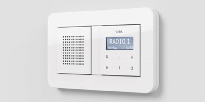 Gira Radio bei AGM-Elektrotechnik in Mühlhausen, Mittelfr (Mühlhausen)