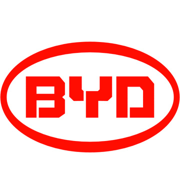 BYD Logo bei AGM-Elektrotechnik in Mühlhausen, Mittelfr (Mühlhausen)